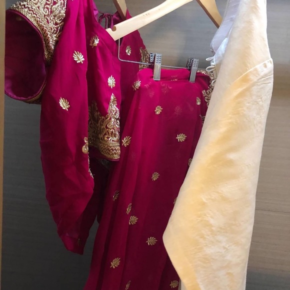 Custom Made in India Sari - Picture 3 of 13